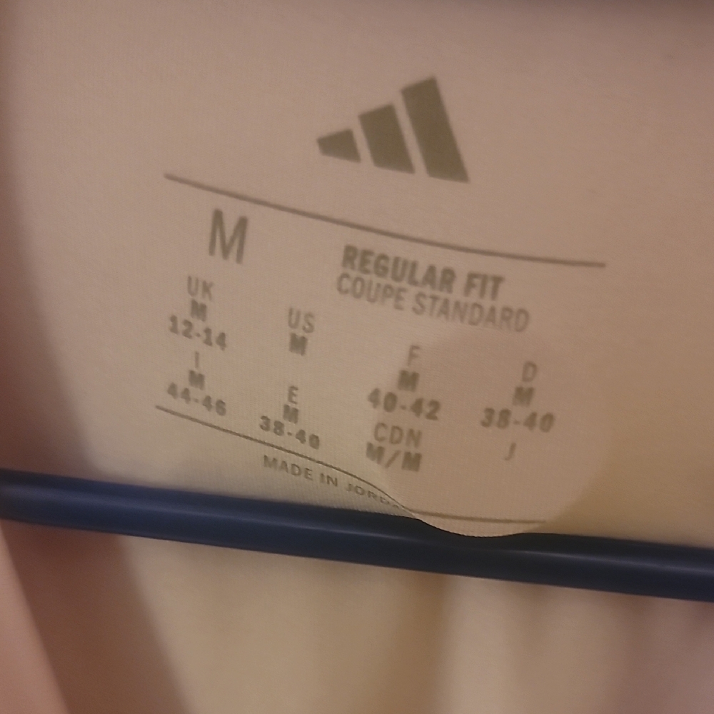 Adidas Dry Fit Womens Light Purple Short Sleeve Tee - Picture 3 of 7